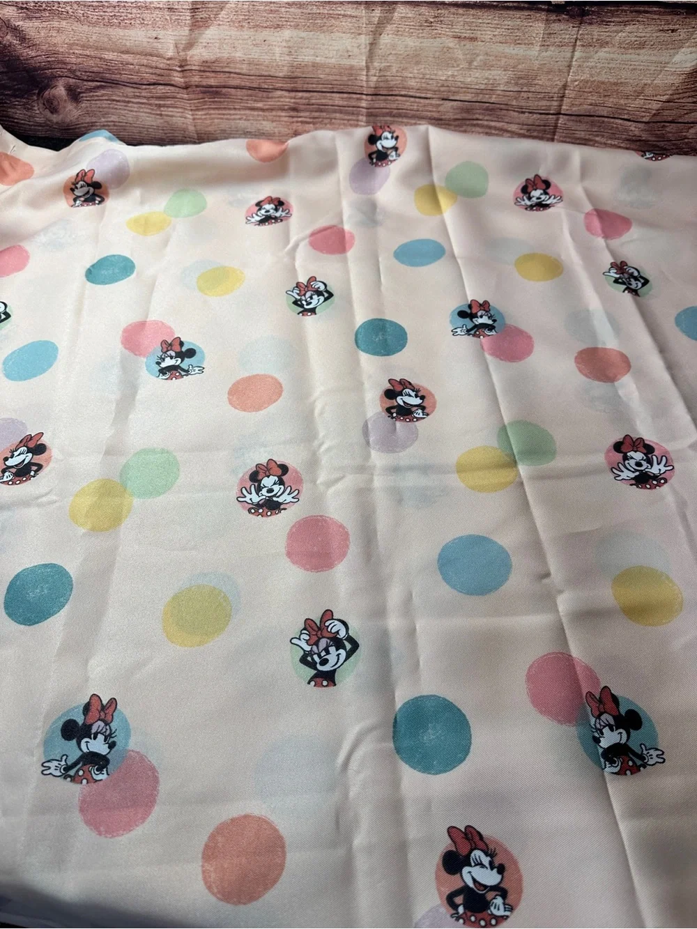 Disney's Minnie Mouse Dot Shower Curtain by The Big One Pink
